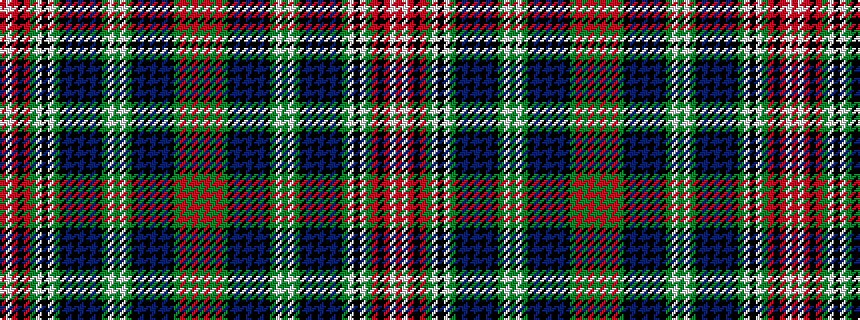 idealised woven sample of pattern GRGRGKBKBKBKGWGWGKBKBKBKGWKWGRKRWR