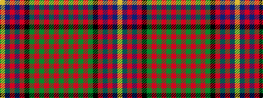 idealised woven sample of pattern GRGRGRGKRBRBY
