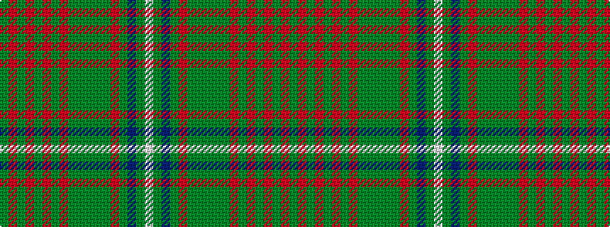 idealised woven sample of pattern GRGRGRGRGGGGGRGBGW