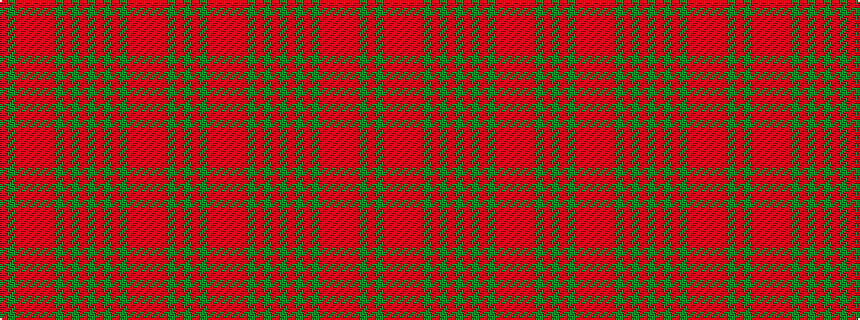 idealised woven sample of pattern GRGRRRRRGRGRGRGRGRRRRRGR