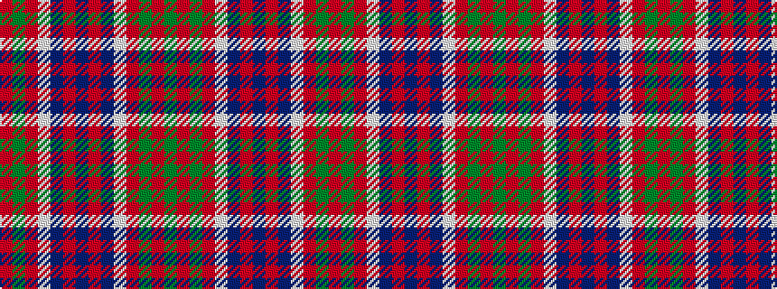 idealised woven sample of pattern GRGRWBRBRBWRGR