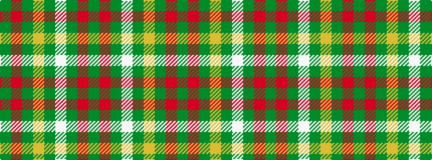 idealised woven sample of pattern GRGWGYGRG