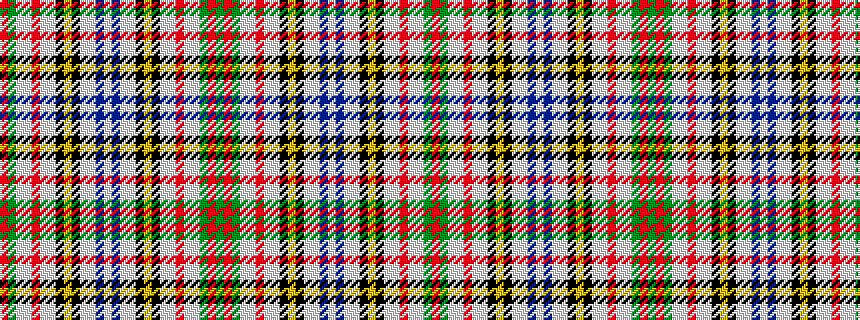 idealised woven sample of pattern GRGWWRWWKYKWWBWBWWKYKWWRWWGR