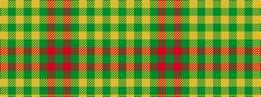 idealised woven sample of pattern GRGYGYGY