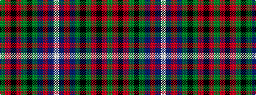 idealised woven sample of pattern GRKRGKGBRBW