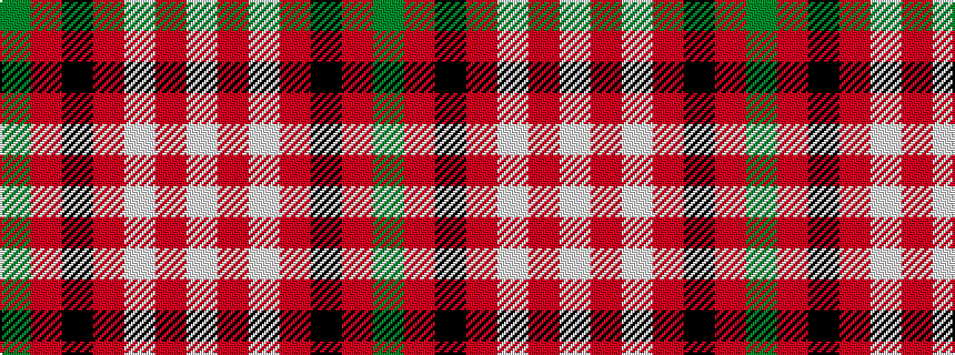 idealised woven sample of pattern GRKRWRW