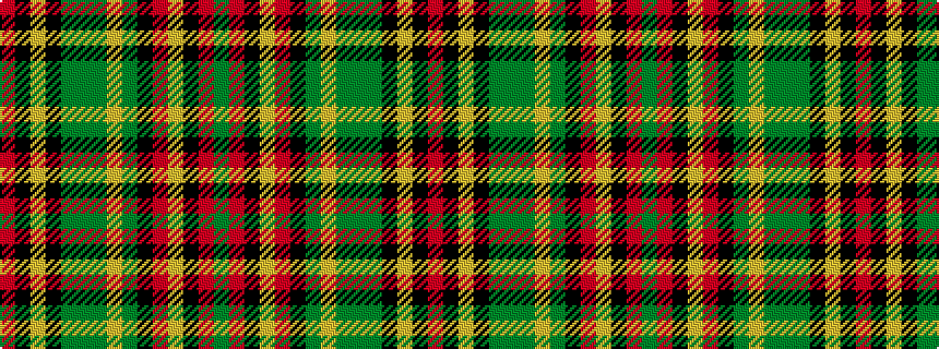 idealised woven sample of pattern GRKYRKGYGGGKYKR