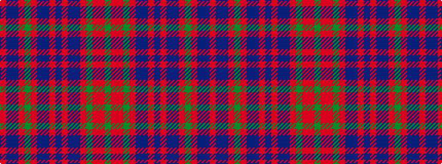 idealised woven sample of pattern GRRGRBBRBRBBRGRBBR