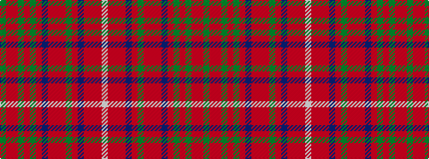 idealised woven sample of pattern GRRGRGRBRRRGRBRRRW