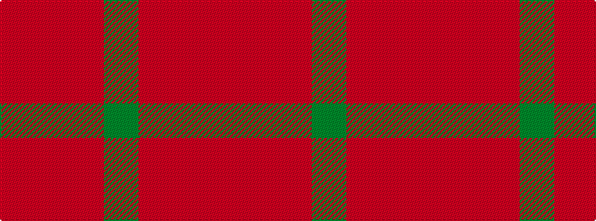 idealised woven sample of pattern GRRR