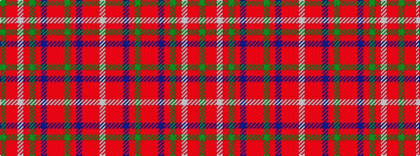 idealised woven sample of pattern GRRWRGRBRRRGRBRRRW
