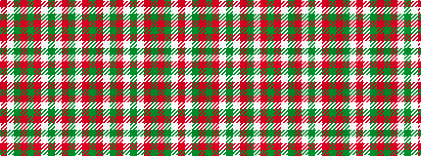 idealised woven sample of pattern GRWGRWGWRGRGWR