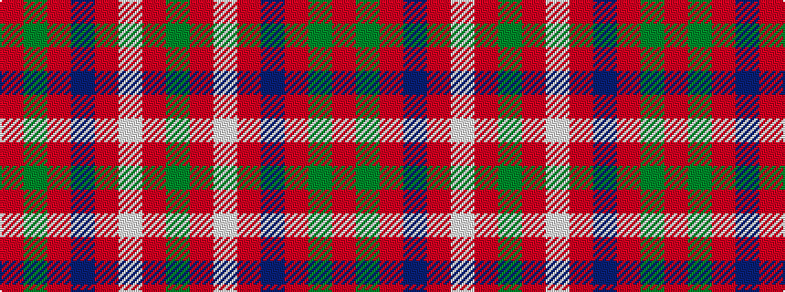 idealised woven sample of pattern GRWRBRGR