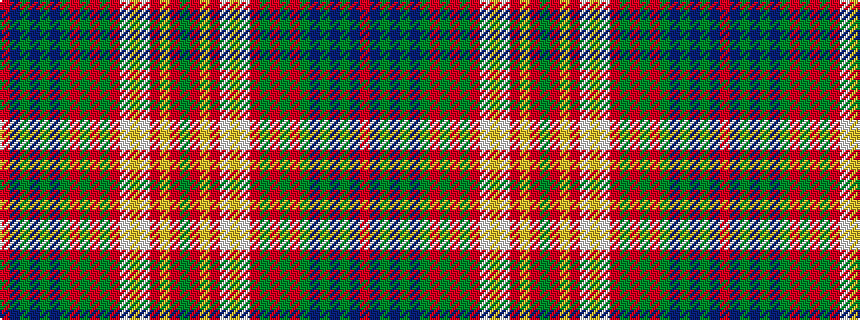 idealised woven sample of pattern GRYRWYWRGRGRGBGBGBR