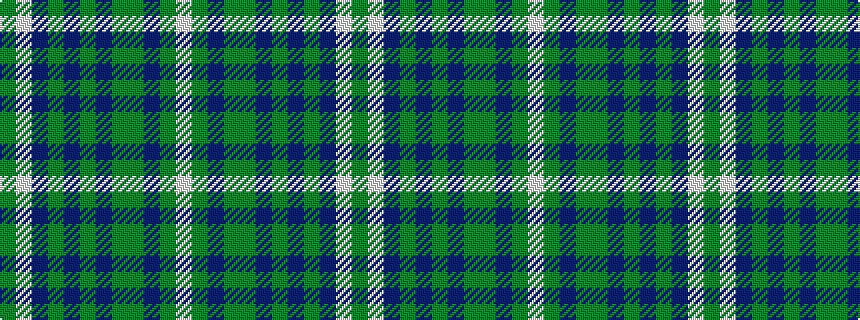 idealised woven sample of pattern GWBGBGBGGBGW