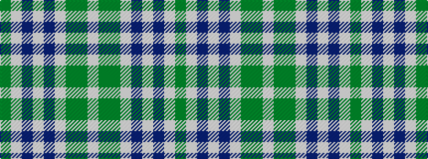 idealised woven sample of pattern GWBWBWGGW