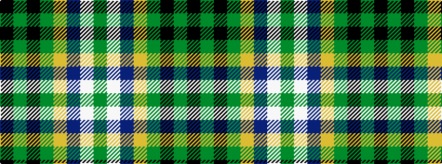 idealised woven sample of pattern GWBYGKGK