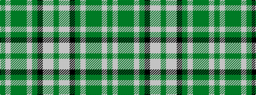 idealised woven sample of pattern GWGGGWGKWWG