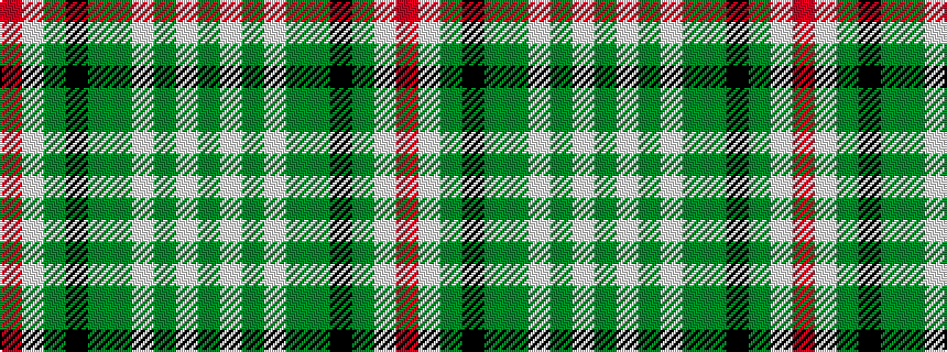 idealised woven sample of pattern GWGWGGKGWR