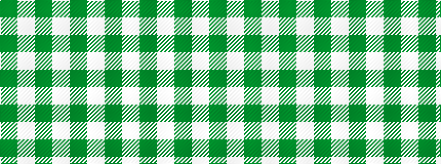idealised woven sample of pattern GWGWGW