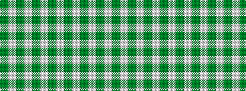 idealised woven sample of pattern GWGWGWG
