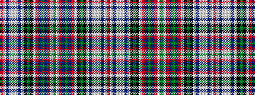 idealised woven sample of pattern GWRBGBRWKGKWBWWWBWR