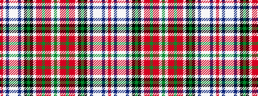 idealised woven sample of pattern GWRRGRRWKGKWBWWWBWR