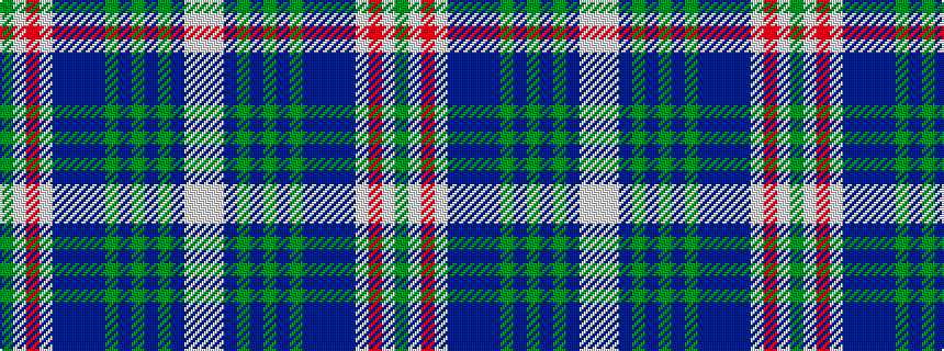 idealised woven sample of pattern GWRWBBBBGBGBGBWW