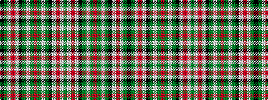 idealised woven sample of pattern GWRWKGWGRGWGKWRWGK