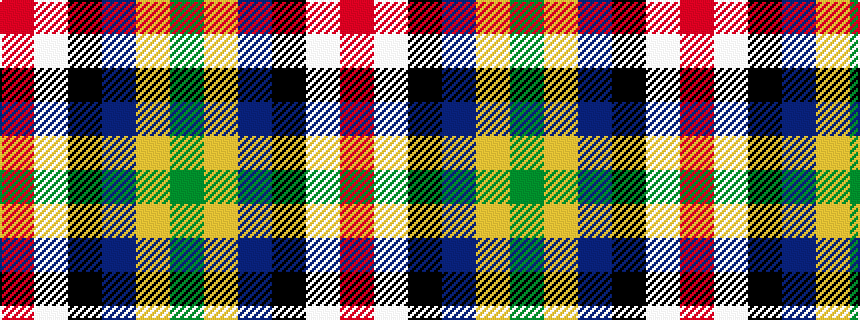idealised woven sample of pattern GYBKWR