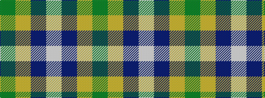 idealised woven sample of pattern GYBW
