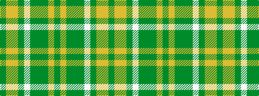 idealised woven sample of pattern GYGGGWGYYG