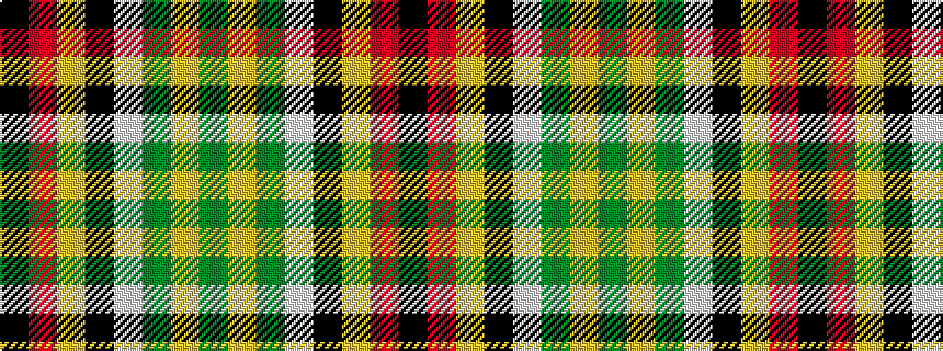 idealised woven sample of pattern GYGWKYRK