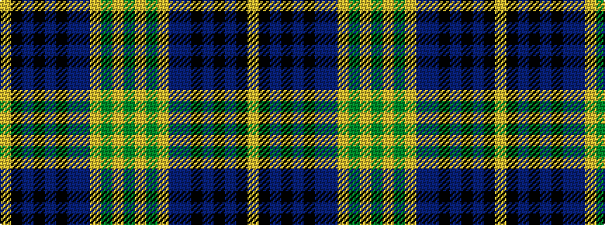 idealised woven sample of pattern GYGYBBKBKBKY