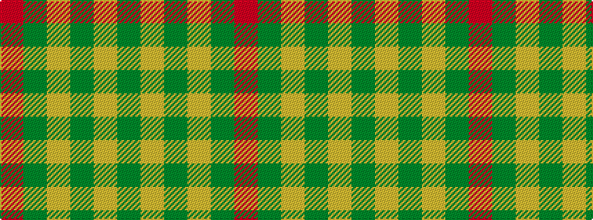 idealised woven sample of pattern GYGYGR