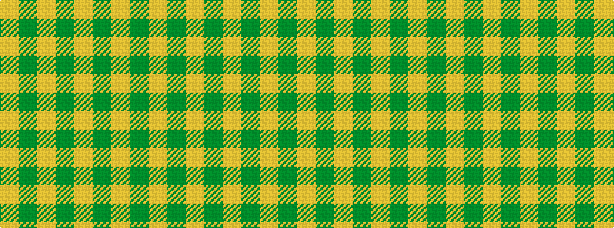 idealised woven sample of pattern GYGYGYGY