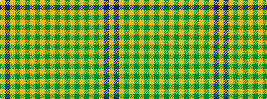 idealised woven sample of pattern GYGYGYGYGYBY