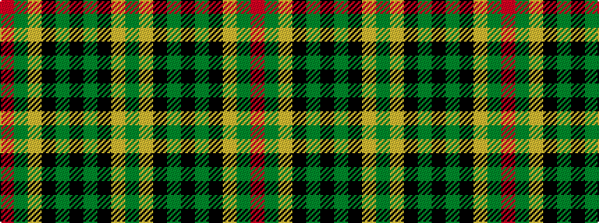 idealised woven sample of pattern GYKGKGKYGR