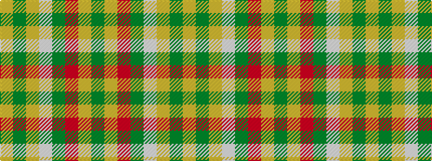idealised woven sample of pattern GYRGWYGY