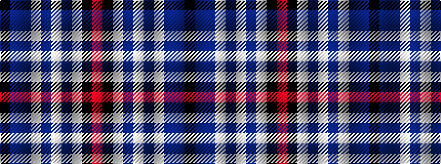 idealised woven sample of pattern KBBWBWBWKR