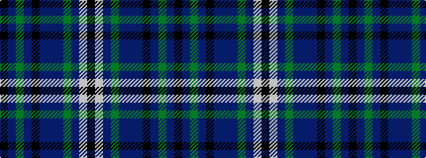 idealised woven sample of pattern KBGBKBBBGBWK