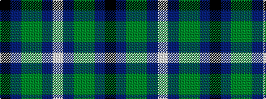 idealised woven sample of pattern KBGGBW
