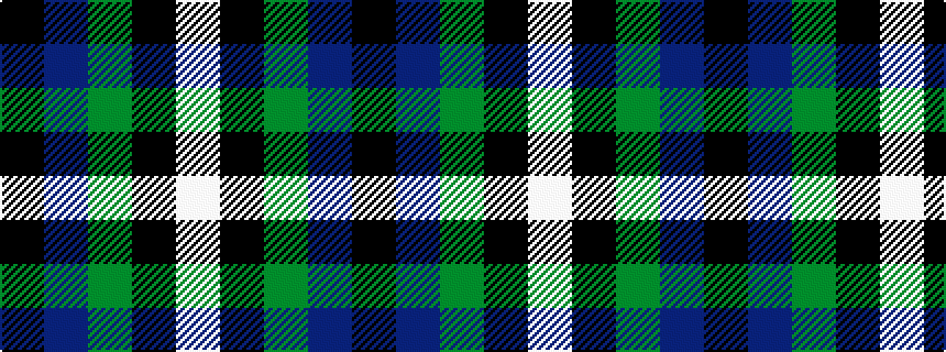 idealised woven sample of pattern KBGKW