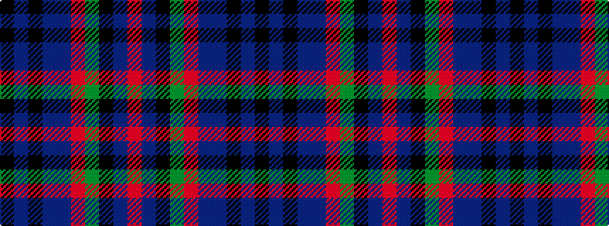 idealised woven sample of pattern KBKBBRGKBR