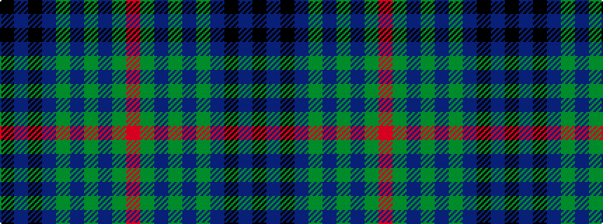 idealised woven sample of pattern KBKBGBGBGR