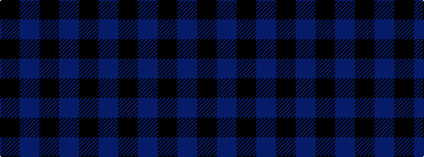 idealised woven sample of pattern KBKBK