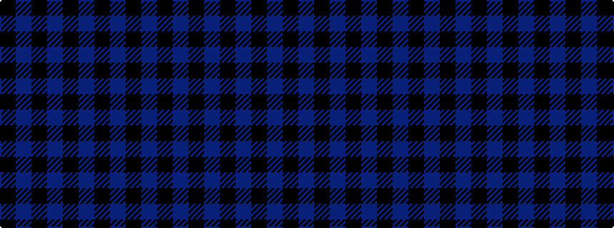 idealised woven sample of pattern KBKBKBKBK