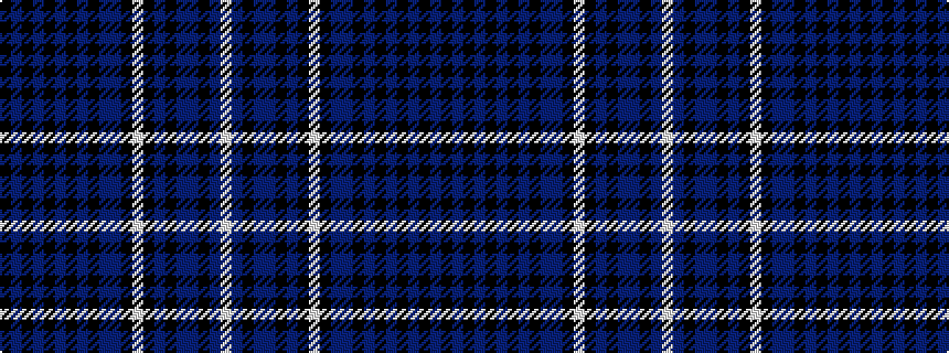 idealised woven sample of pattern KBKBKBKBKBBKWKBKBBKBW