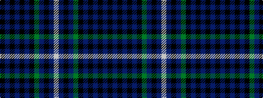 idealised woven sample of pattern KBKBKBKGBKBW