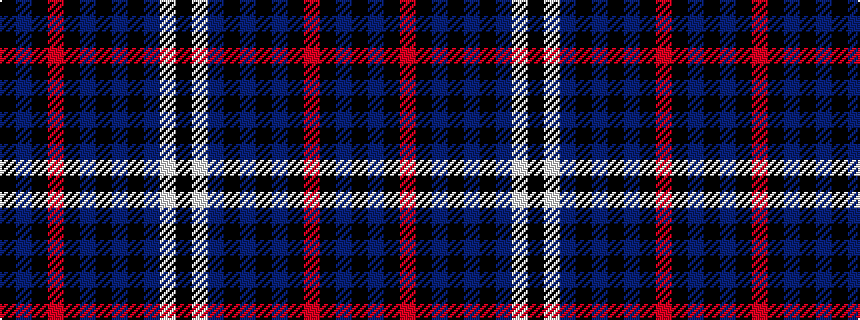 idealised woven sample of pattern KBKRKBKBKBWK